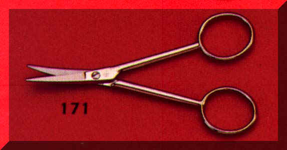 Mundial Curved Embroidery Scissors #171
