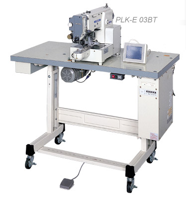 Mitsubishi PLK-E03BT Programmable Bartacking and Pattern Tacking Machine